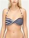 DKBAgainst the Tide Twist Bandeau Bikini Top by Roxy - DTL1