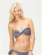 DKBAgainst the Tide Twist Bandeau Bikini Top by Roxy - FRT1