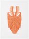 BOGGirls 2-6 Sand Blossom Ruffle Onepiece Swimsuit by Roxy - BCK1
