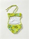 YELGirls 2-6 Sea Doll Shirred Onepiece Swimsuit by Roxy - BCK1