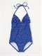MRNGirls 7-&nbsp;4 Blooming Bliss Tiki Triangle One Piece Swimsuit by Roxy - FRT1