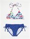WHTGirls 7-&nbsp;4 Blooming Bliss Ruffle Tiki Triangle Bikini Set by Roxy - FRT1