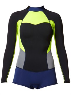 BLKHigh Seas Long Sleeve Spring Suit by Roxy - FRT1