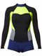 BLKHigh Seas Long Sleeve Spring Suit by Roxy - FRT1