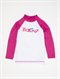PNKGirls 2-6 Livin Large LS Rashguard by Roxy - FRT1