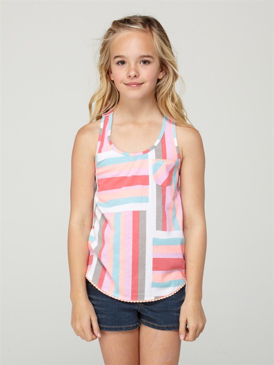WHKGirls 7-&nbsp;4 Vacation Spot Romper by Roxy - FRT1