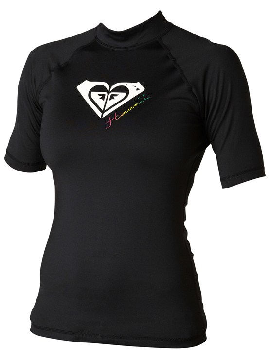 BLKBasically Roxy SS Rashguard by Roxy - FRT1