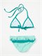 CBWGirls 7-&nbsp;4 Wild and Free Tiki Triangle Bikini Set by Roxy - BCK1