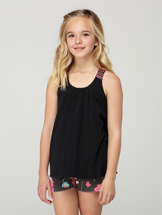 BLKGirls 7-&nbsp;4 Vacation Spot Romper by Roxy - FRT1