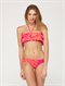 POPBoho Bliss Ruffle Bandeau Bikini Top by Roxy - DTL3