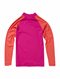 PNKGirls 7-&nbsp;4 High Light LS Rashguard by Roxy - BCK1