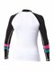 BKWSwirl Wind LS Rashguard by Roxy - BCK1