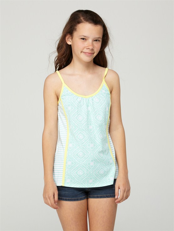 TLGGirls 7-&nbsp;4 Vacation Spot Romper by Roxy - FRT1