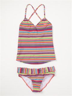 YDGGirls 7-&nbsp;4 Vacation Spot Romper by Roxy - FRT1