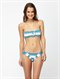 DELIndian Beach Smocked Bandeau Bikini Top by Roxy - DTL3