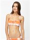 OLVIndian Beach Smocked Bandeau Bikini Top by Roxy - DTL2