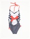 DKBGirls 2-6 Roxy Clan Tri One Piece Swimsuit by Roxy - BCK1