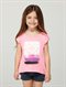 PNPGirls 2-6 Listen Up Scoop Tee by Roxy - FRT1