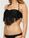 BLKSurf Essentials Fringe Bandeau Bikini Top by Roxy - DTL1