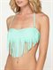CBWSurf Essentials Fringe Bandeau Bikini Top by Roxy - DTL1