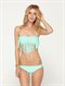 CBWSurf Essentials Fringe Bandeau Bikini Top by Roxy - DTL3