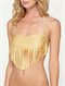 GLDSurf Essentials Fringe Bandeau Bikini Top by Roxy - DTL1