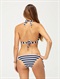 DKBAgainst the Tide 70s Halter Reversible Bikini Top by Roxy - BCK1