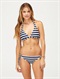 DKBAgainst the Tide 70s Halter Reversible Bikini Top by Roxy - DTL3