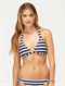 DKBAgainst the Tide 70s Halter Reversible Bikini Top by Roxy - FRT1