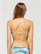MRNGolden Maze 3 Strap Bandeau Bikini Top by Roxy - BCK1