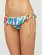 MRNGolden Maze Ruffle Surfer Bikini Bottoms by Roxy - DTL1