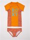BOGGirls 2-6 Sand Blossom Rashguard Set by Roxy - FRT1