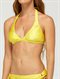 YDGWild Seashore 70s Halter Bikini Top by Roxy - DTL1