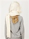 NATGirls 7-&nbsp;4 Hot Chocolate Hooded Scarf by Roxy - BCK1