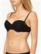 BLKSweet Terrain Strappy Bustier Bikini Top by Roxy - DTL1