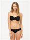 BLKSweet Terrain Strappy Bustier Bikini Top by Roxy - DTL3