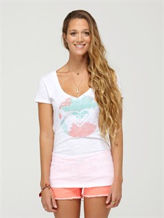 WHTDouble Dare Tee by Roxy - FRT1