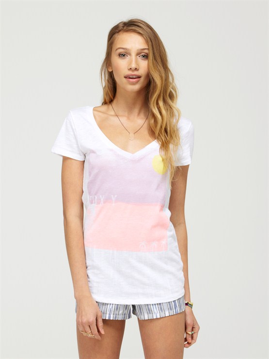 WHTAwesome Surf Tee by Roxy - FRT1