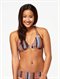 DKBWild Escape 70s Halter Bikini Top by Roxy - FRT1