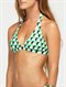 WHTDVF 70s Halter Bikini Top by Roxy - DTL1