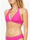 FUSRoxy Crush 70s Halter Bikini Top by Roxy - DTL1