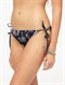 BLKParadise Dream Smocked Brazilian String Bikini Bottom by Roxy - DTL1