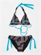 BLKGirls 7-&nbsp;4 Tidal Sail Rio Halter Bikini Set by Roxy - FRT1