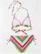FUSGirls 7-&nbsp;4 Caliente Sun Tiki Tri Bikini Set by Roxy - BCK1