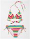 FUSGirls 7-&nbsp;4 Caliente Sun Tiki Tri Bikini Set by Roxy - FRT1