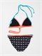 BLKGirls 7-&nbsp;4 Breezy Babe Fixed Tiki Tri Bikini Set by Roxy - BCK1