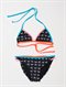 BLKGirls 7-&nbsp;4 Breezy Babe Fixed Tiki Tri Bikini Set by Roxy - FRT1