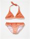 BOGGirls 7-&nbsp;4 Reversible &nbsp;70s Halter Bikini Set With Cups by Roxy - FRT2