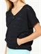 BLKGirls 7-&nbsp;4 Overcast Top by Roxy - DTL1