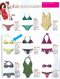BLKLine Up 70s Lowrider Bikini Bottoms by Roxy - DTL4